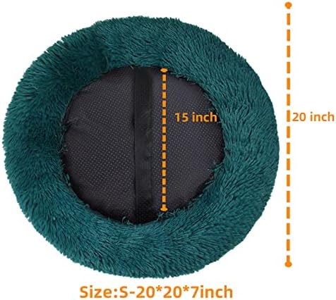 Pet Bed, Detachable S-20*20*7 Inch, (Sea-Green)