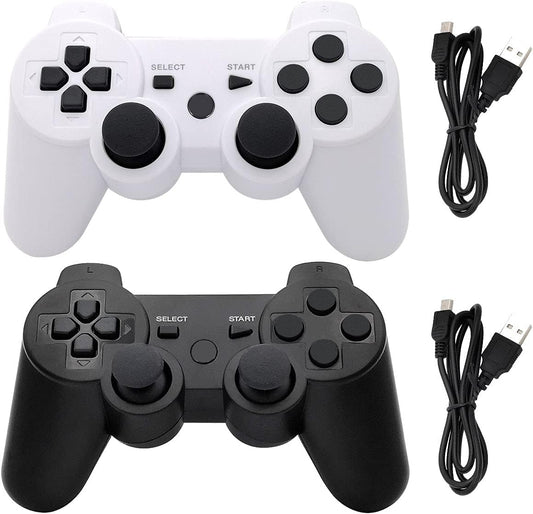 Wireless controller, 2 pack, colour: white-black