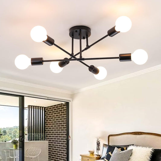 6-light ceiling lamp