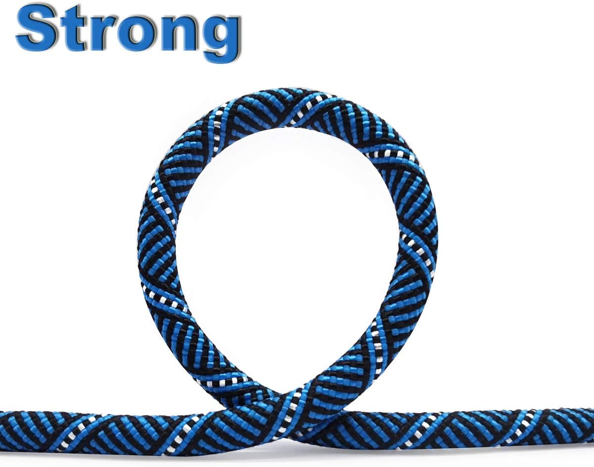 Long Rope Leash for Training, 8mm*50ft, Blue
