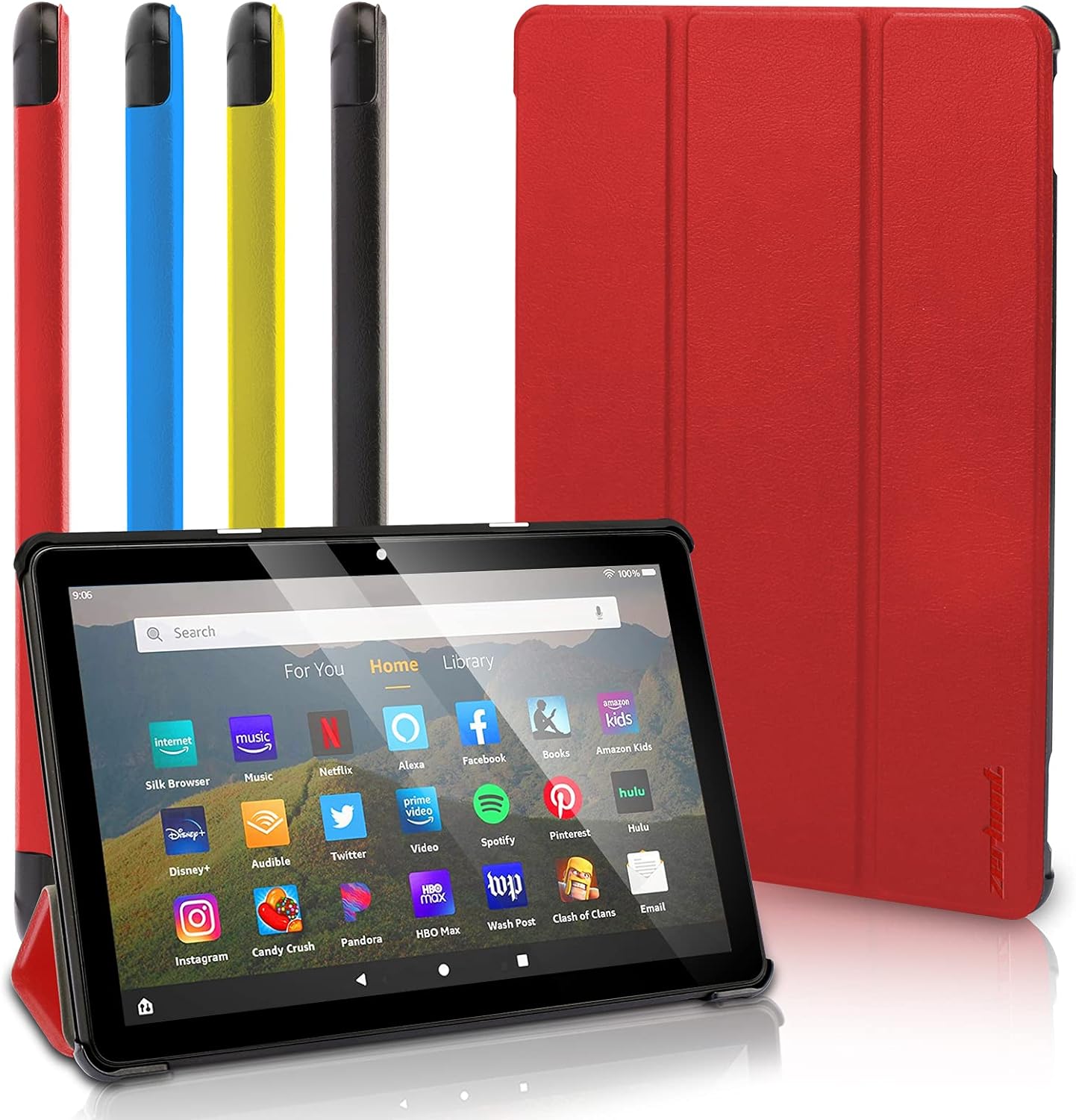 Tablet case, ultralight fit, color: red