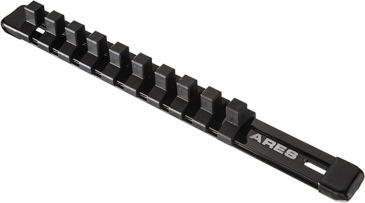 3/8-Inch Drive Aluminum Socket Organizer, Color: Black