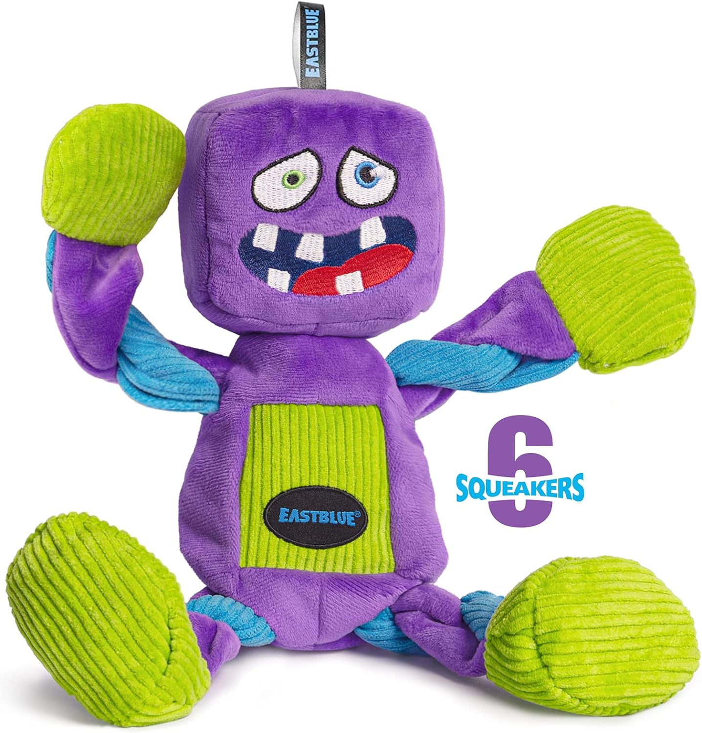 cute interactive plush chew toy (Monster)