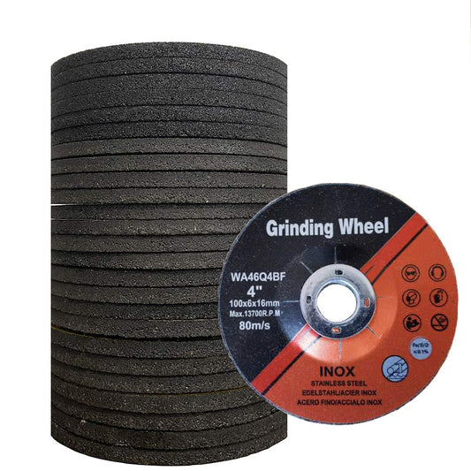 Metal Grinding Wheel (25-Pack, 4-Inch)