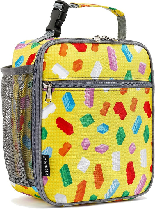 Insulated Bag, 8.5 x 3.9 x 9.8 inches (Color: Yellow)